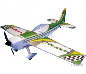 Avión Hacker modelo Katana T-30 verde ARF aprox.1.20m