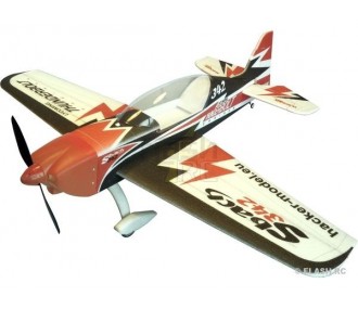 Aircraft Hacker model Sbach 342 red ARF approx.1.20m
