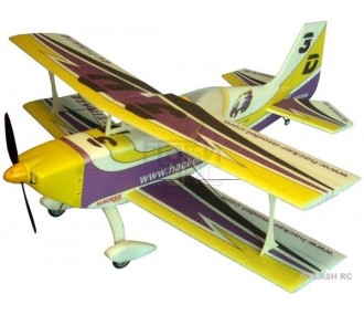 Avión Hacker modelo Ultimate 3D morado ARF aprox.1.00m