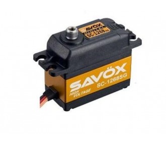 Servo numérique standard Savox SC-1268SG (62g, 26kg.cm, 0.11s/60°)