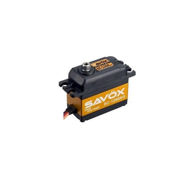 Servo numérique standard Savox SC-1268SG (62g, 26kg.cm, 0.11s/60°)