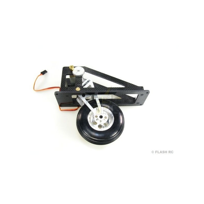 Electric retractable gear glider 1/6