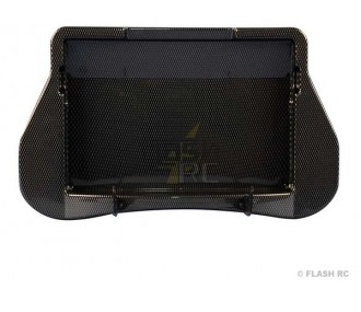 Molded plastic console for Jeti DC-14/16/24 transmitter