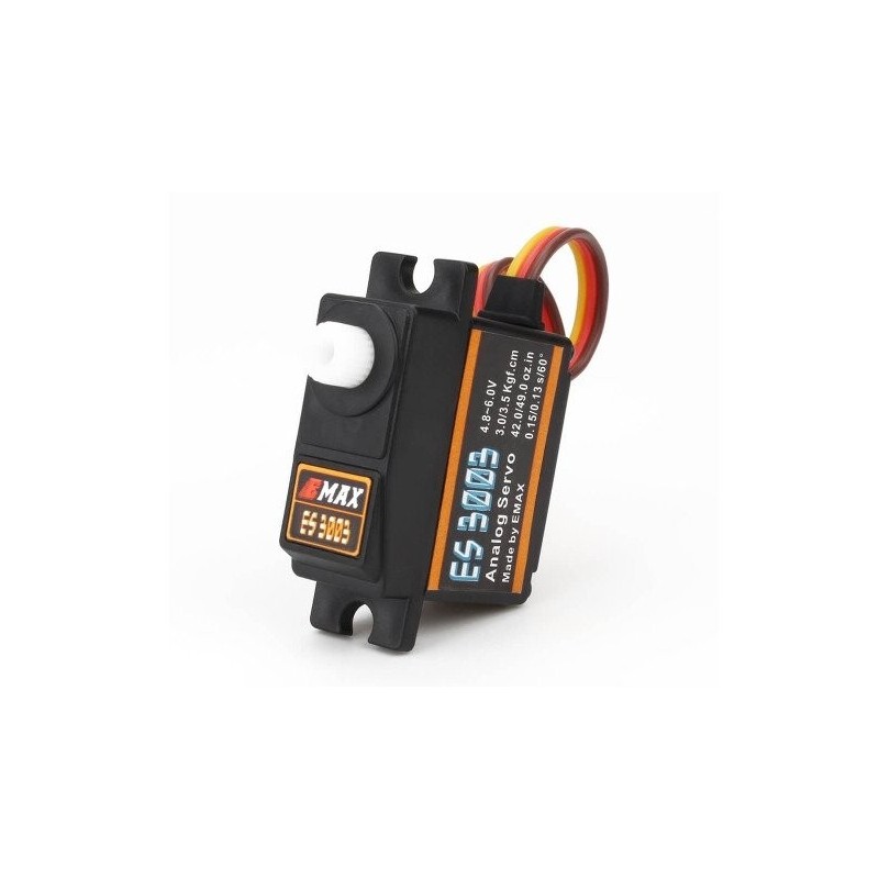 EMAX ES3003 mini analog servo (17g, 3.5kg/cm, 0.13s/60°)