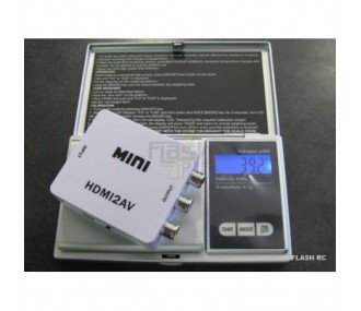 Convertisseur HDMI vers Composite/S-Video - Mini format
