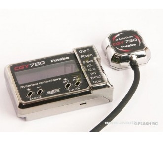 Gyroscope CGY750 HELICOPTER FLYBARLESS Futaba