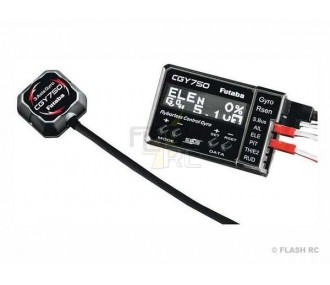 Gyroscope CGY750 HELICOPTER FLYBARLESS Futaba