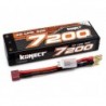 Konect 2S 7.4V 7200mah 50C LiPo Battery (Slim Pack 4mm gold)