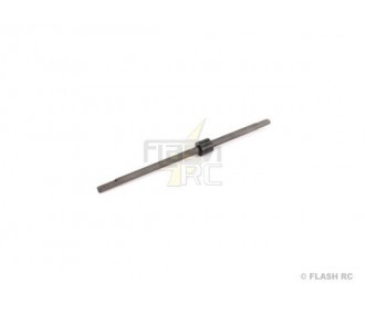BLH3307 - Carbon main shaft with ring and screws - Blade NANO CP X E-Flite