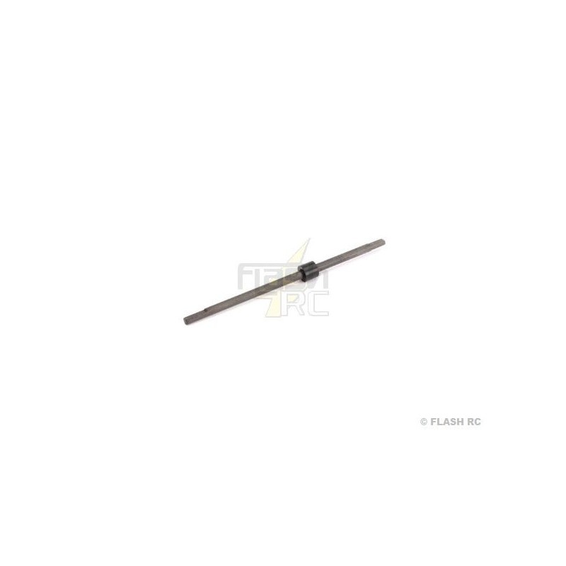 BLH3307 - Carbon main shaft with ring and screws - Blade NANO CP X E-Flite