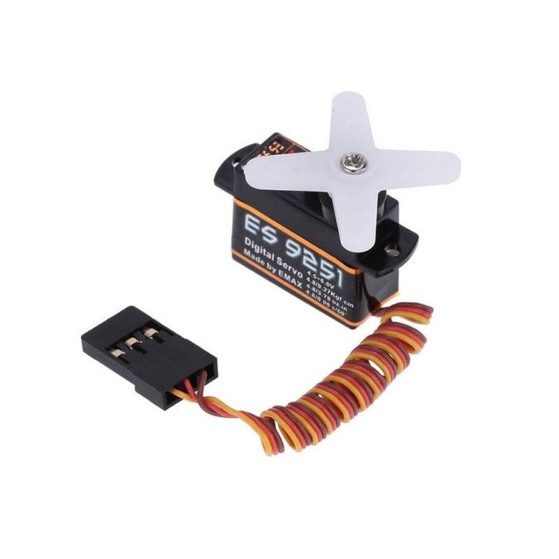 EMAX ES9251 II Nano Digital Servo (2.5g, 0.27kg/cm, 0.08s/60°)