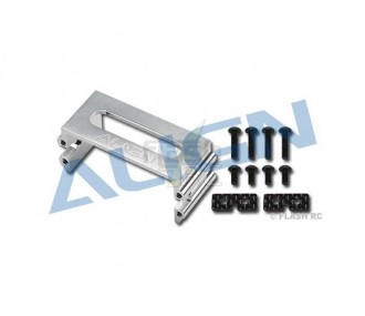 H60183M - Soporte de servo longitudinal de aluminio - TREX 600E Align