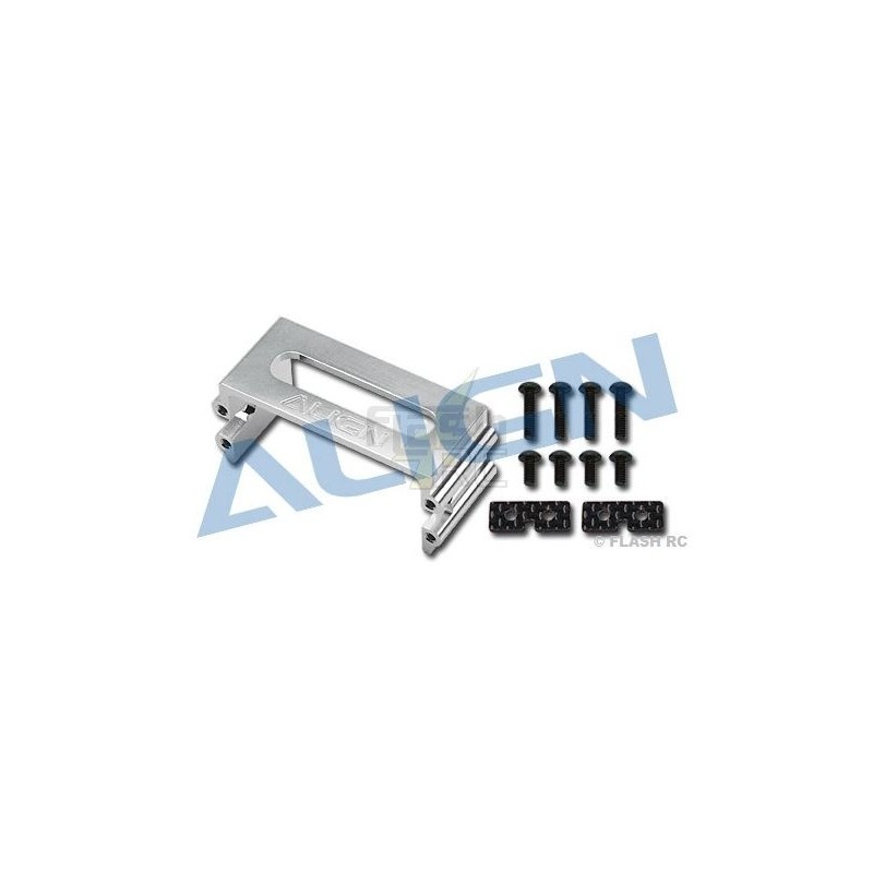 H60183M - Soporte de servo longitudinal de aluminio - TREX 600E Align