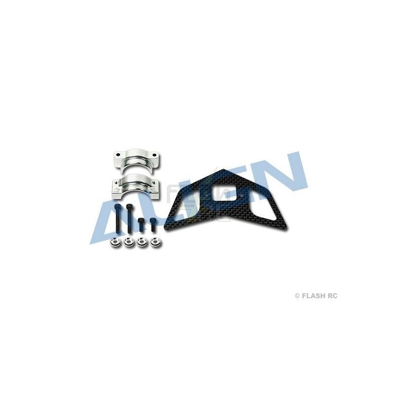 H60188 - Carbon-Stabilisator mit Alu-Halterungen - TREX 600E Align