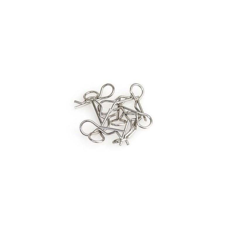 Body clips 1/10th (bag of 10pcs) - Hobbytech