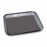Magnetic aluminium tray Grey Metal 119X101mm - Hobbytech