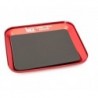Magnetische Aluminium-Platte Rot Metall 119X101mm - Hobbytech