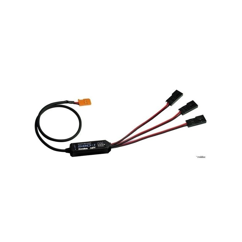 Decodificador Futaba S-BUS para 3 Classic Servos SBD-1 110cm