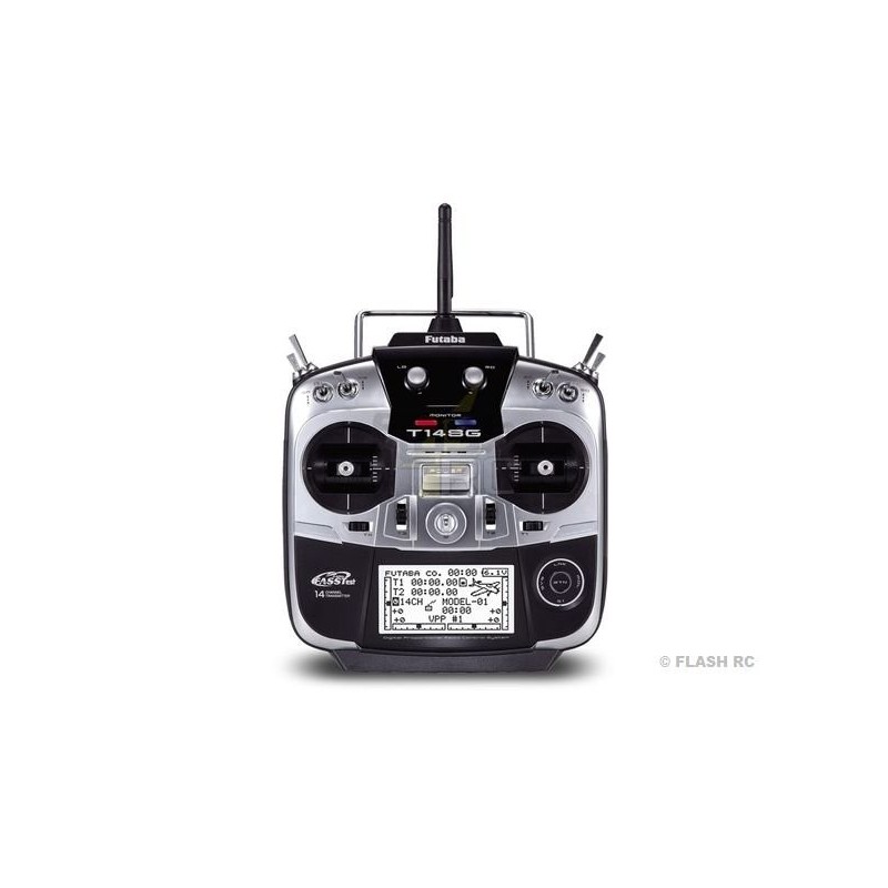 Funkgerät Futaba 14SG 2.4Ghz Akku Lipo + R-7008SB Mode 1