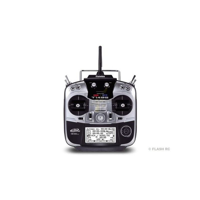 Funkgerät Futaba 14SG 2.4Ghz Akku Lipo + R-7008SB Mode 2