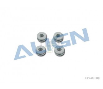 H25040 - Rubber Sleeve (4 pcs) - TREX 250 Align