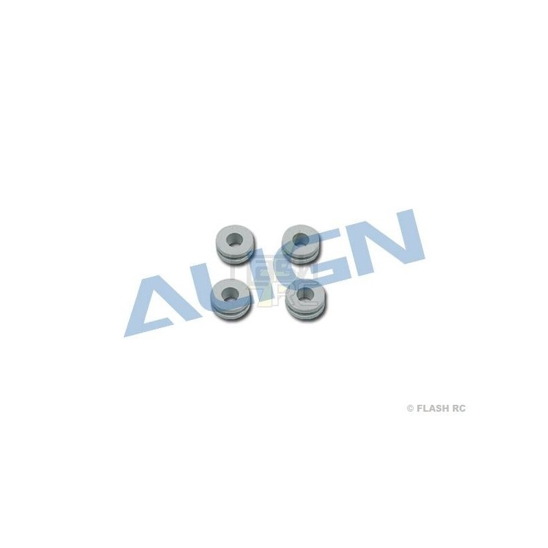 H25040 - Buchse Gummi (4 Stück) - TREX 250 Align
