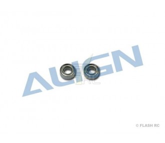 H25059 - Rodamiento 3.5x7x2.5mm (MR74ZZ) (2 Piezas) - TREX 250 Align