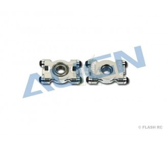 H25077 - Metal bearing holder (2 pcs) - TREX 250 Align