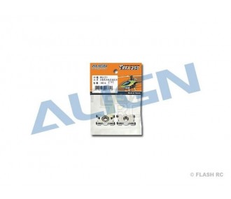 H25077 - Soporte de cojinete metálico (2 piezas) - TREX 250 Align