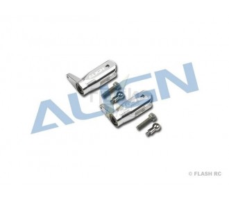 H25112 - Cabezal de aluminio plateado - TREX 250 PRO Align