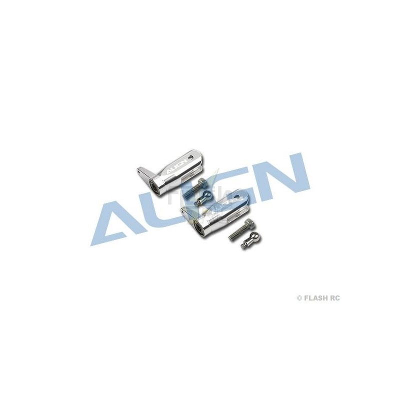 H25112 - Cabezal de aluminio plateado - TREX 250 PRO Align