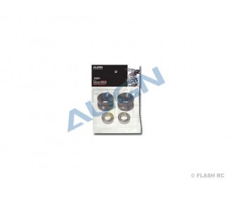 H60124 - Portacojinetes + cojinetes para transmisión rígida - TREX 550E Align