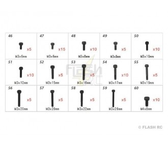 H70109 - Screws - for TREX 550E to TREX 700 Align