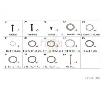 H70109 - Screws - for TREX 550E to TREX 700 Align