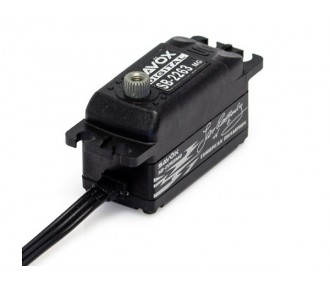 Savox SB-2263MG servo digitale a basso profilo in edizione nera (48g, 10kg.cm, 0,076s/60°)