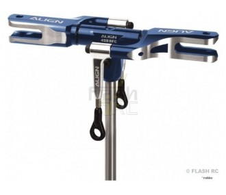 H45162QNT - Testa del rotore DFC blu - TREX 450 PRO Align