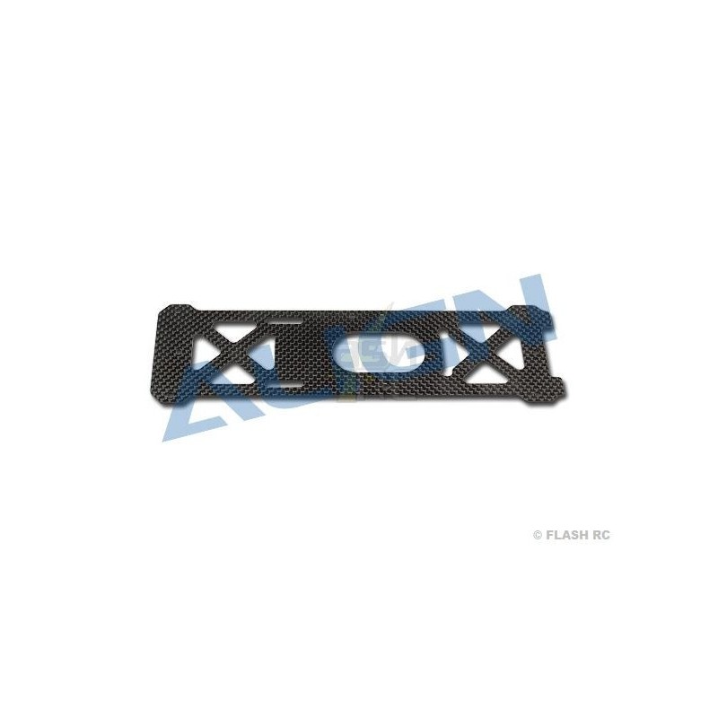 H60212 - Bottom carbon plate 1.6mm - TREX 600E Align