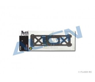 H60212 - Bottom carbon plate 1.6mm - TREX 600E Align