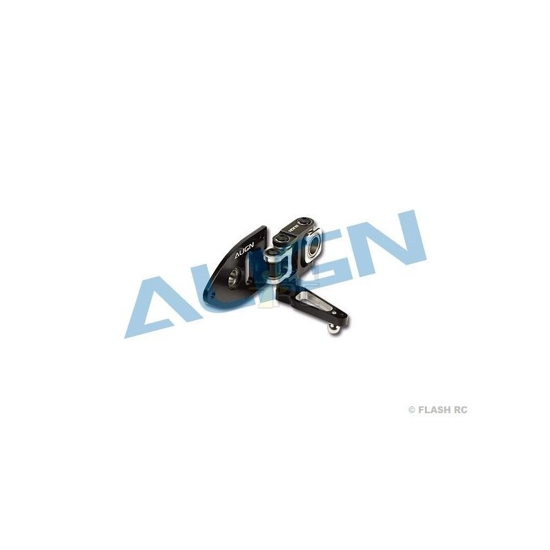 H60250 - Cursore di coda nero + alloggiamento - TREX 600ESP Align