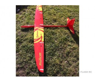 Typhoon all fiber approx.2.00m red & yellow RCRCM