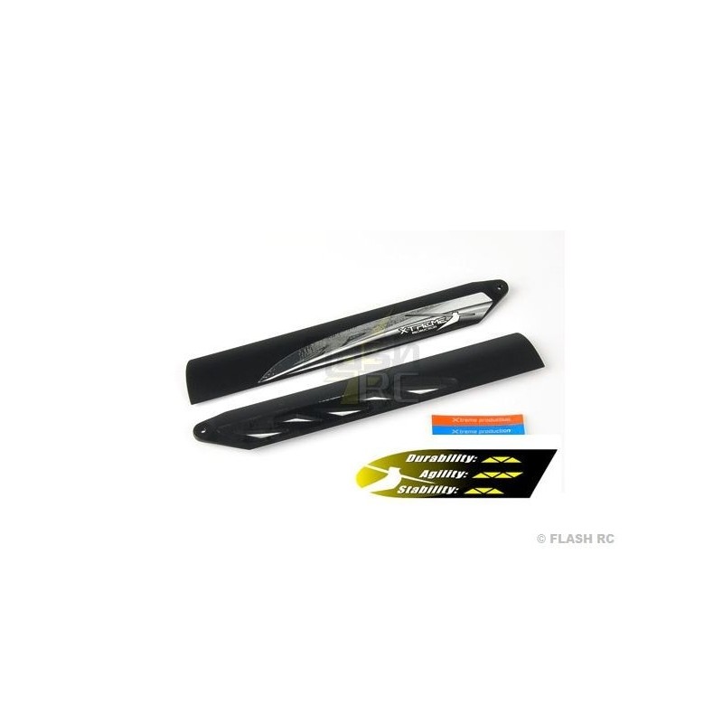 B130X16-BK - Fast Flight Black Main Blade - Blade 130X