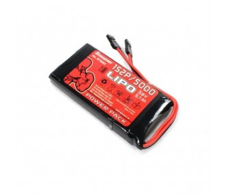 Batterie Tx Graupner lipo 1S2P 3.8V 5000mAh