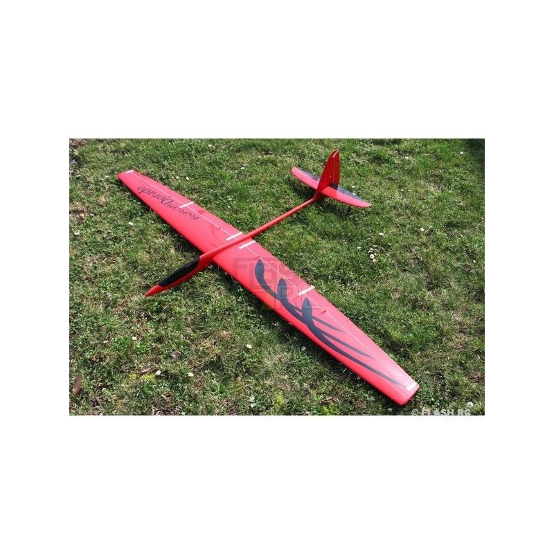 Dorado Full Carbon aprox.2.34m rojo y negro RCRCM