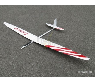 Tomcat all fiber approx.2.60m white & red RCRCM