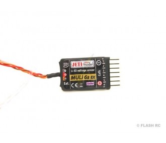MULi6S' Jeti Duplex 2.4EX voltage sensor