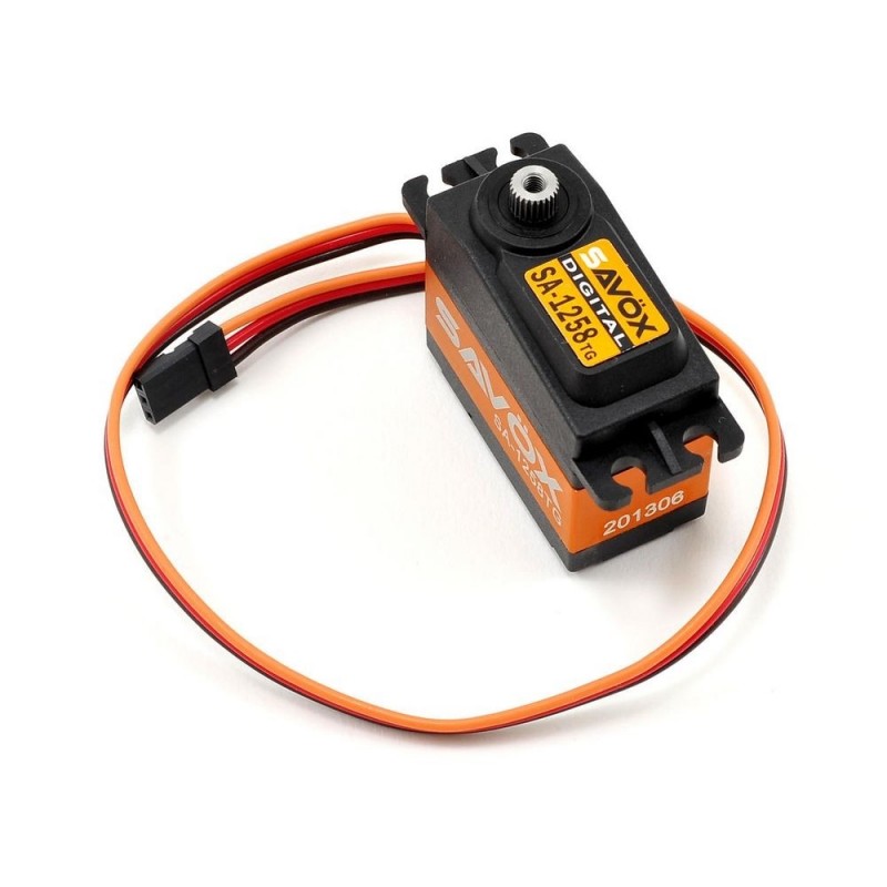 Savox SA-1258TG servo digital estándar de titanio (52g, 12kg.cm, 0.08s/60°)