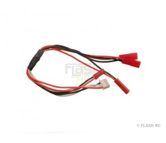 Charging cable for 3 Lipo 1S batteries type 120SR/MQX/SOLO PRO 328