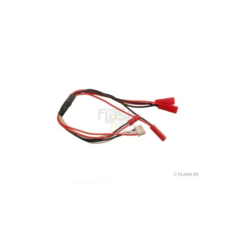 Charging cable for 3 Lipo 1S batteries type 120SR/MQX/SOLO PRO 328