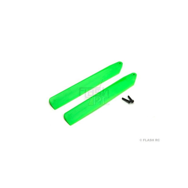 BLH3908GR - Pair of Green High Performance Main Blades - Blade mCP X BL E-Flite