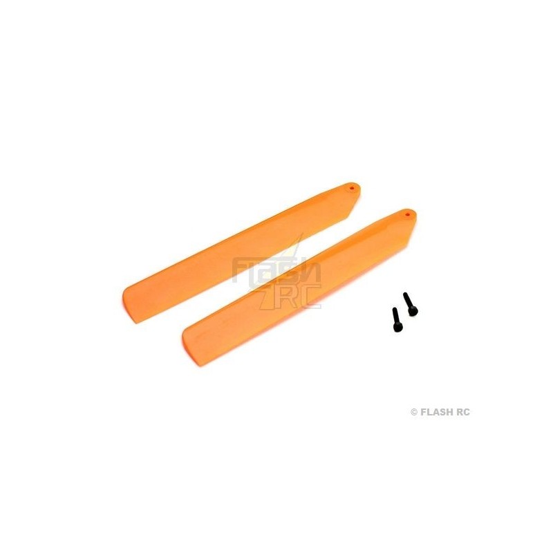 BLH3908OR - Pair of Orange High Performance Main Blades - Blade mCP X BL E-Flite